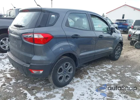 2021 Ford Ecosport S from USA, damaged, VIN MAJ3S2FE1MC419166